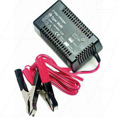 9640-12 Mascot 12V 2.7A Industrial SLA Charger