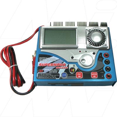 Supernova Deluxe Lithium Ion-Polymer/NiCd-NiMH/SLA Battery Charger