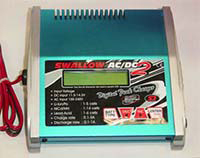 Swallow AC/DC2 Lithium Ion-Polymer/NiCd-NiMH/SLA Battery Charger