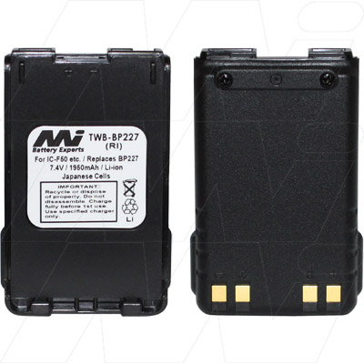 TWB-BP227 Master 7.2V 1900mAh Li-Ion