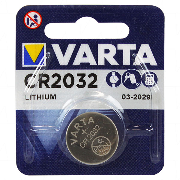Varta CR2032 3V battery button cell lithium, 1 piece - altruan.de