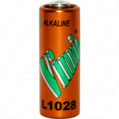 L1028 - L1028 Vinnic 12V Alkaline Battery Replaces 1811A, 23A, 23AG, 8F10R, 8LR32, 8LR932, A21, A23, BAT012, E23A, EL12, K23A, L1028, LR23A, LRV08, MN21, MN23, N21, RV08, V23GA, VR22