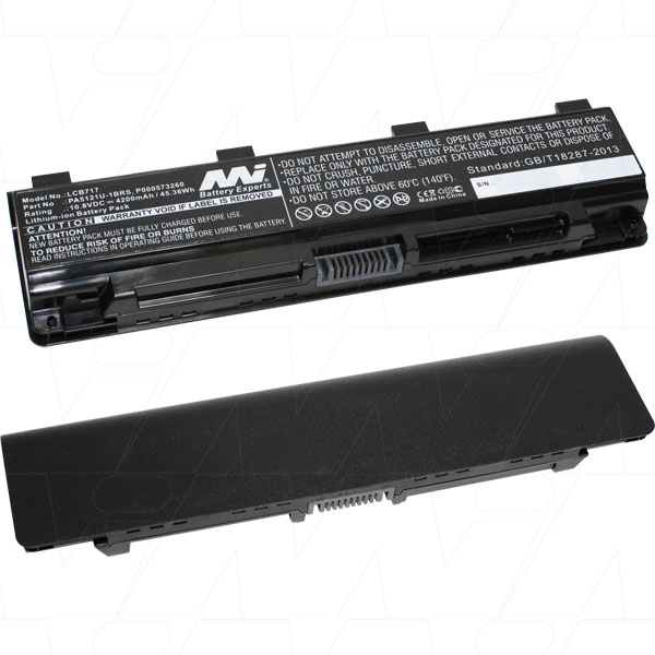 MI Battery Experts LCB717 - Laptop battery suitable for Toshiba ...