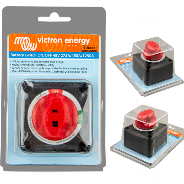 VBS127010010 - Victron Energy Battery Isolation Switch ON/OFF 275A