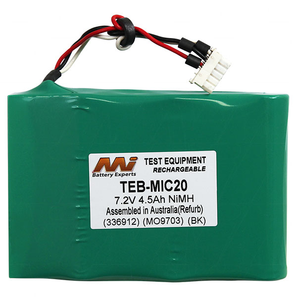 MI Battery Experts TEB-MIC20 Battery Refurbishment for GE/Krautkramer ...