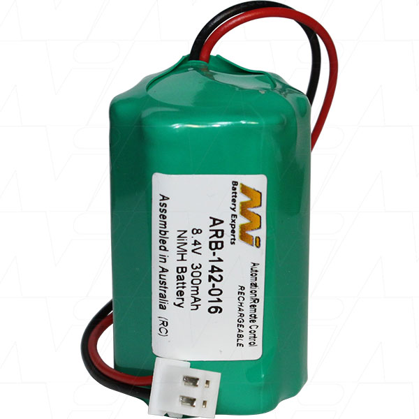 Batterie Alarme Compatible VISONIC - 2/3AAA - NiMh - 7.2V - 300mAh +  Connecteur