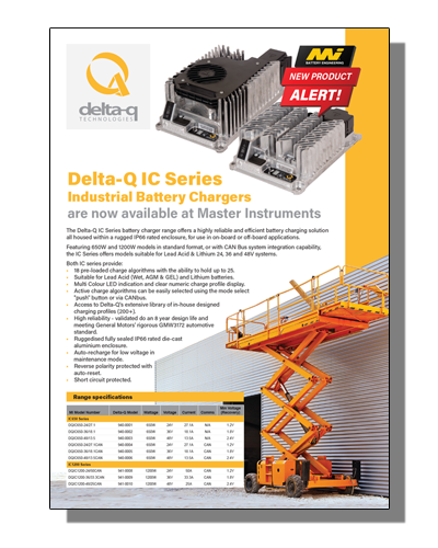 Delta-Q IC Series Intro Flyer